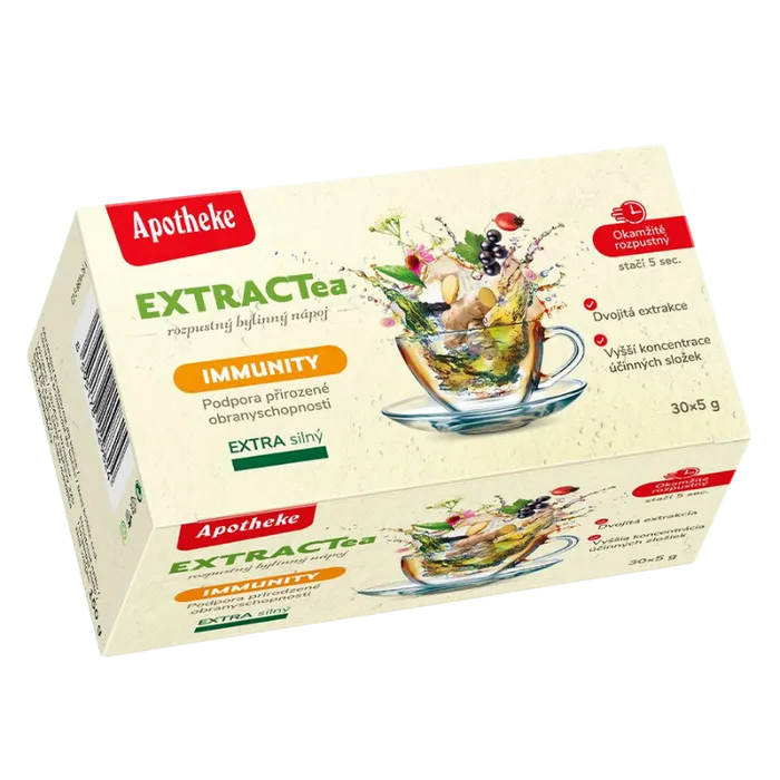 Apotheke Bylinný nápoj EXTRACTea Immunity 30x5 g